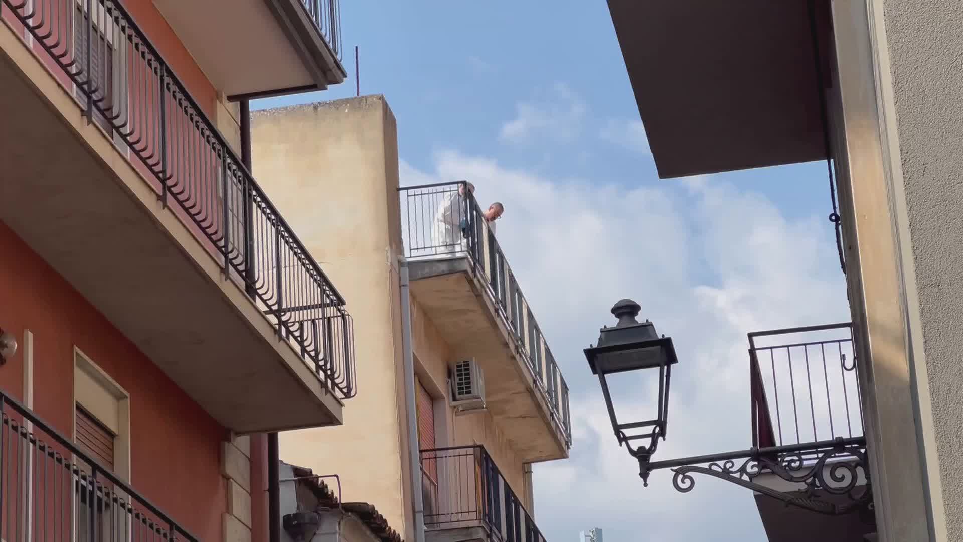 Cappotto Donna Fay Double Front In Misto Lana Bianco